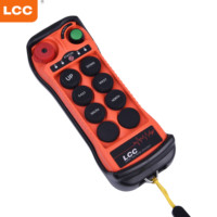 Commutateur de relais de télécommande sans fil LCC Q600 avec 6 boutons Single Speed pour grue