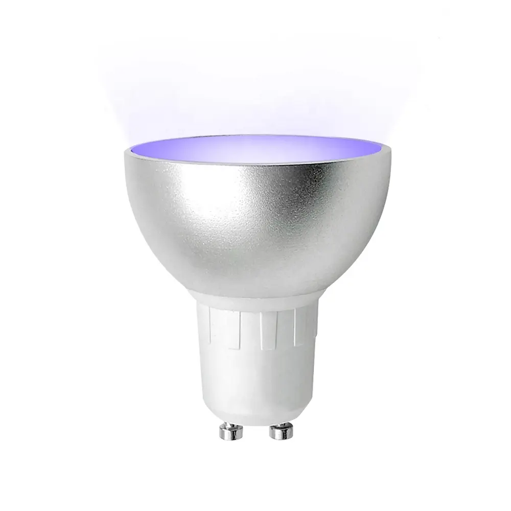 Benexmart GU10 Riflettore Tuya WiFi Intelligente tazza di Luce Della Lampadina di 5w RGB + CW 2700-6500K App Remote lampada della Luce di controllo Alexa Google casa