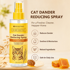 Spray Hipoalergénico para el Cuidado de Mascotas, Limpiador de Pelaje, Eliminador de Alergénicos de Acción Rápida y Larga Duración, Reduce la Caspa de Gato - Product Image 3
