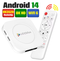H96 MAX M1 PLUS 8K Set-Top Box, Wi-Fi 6, Streaming TV Box, Android 14 Smart Box, RK3528 Quad Core, 4GB 128GB, WiFi 6