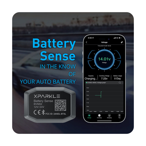 เครื่องตรวจสอบสถานะแบตเตอรี่รถยน<span class=keywords><strong>ต</strong></span>์อัจฉริยะ 12V 24V พร้อมแอปพลิเคชันสำหรับรถยน<span class=keywords><strong>ต</strong></span>์ รถบรรทุก และรถบ้าน - Product Image 4