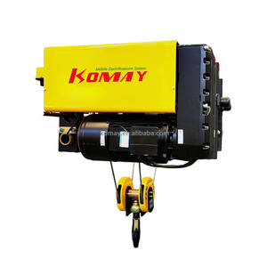 KOMAY 5t 10t 20t Girder tunggal standar Eropa kawat listrik tali kerekan untuk derek mengangkat barang - Product Image 3
