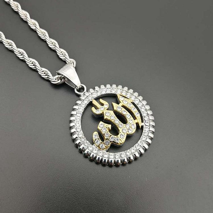 Gold Platinum Single Pendant