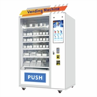 Distributeur automatique de boissons froides et d'eau en bouteille pour voitures et snacks, avec marquage d'altitude sur l'axe Y