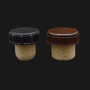 <span class=keywords><strong>Bouchon</strong></span> de bouteille en liège en bois pour Tequila Gin <span class=keywords><strong>Bouchon</strong></span> en liège en forme de T 21.5mm Bouteilles en verre Bar Top Plug Utilisé pour les couvercles et les fermetures de bouteilles - Product Image 4