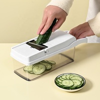 Hoogwaardige Handheld Groente Chopper Aardappelschiller Uiensnijder Fruitsnijder Keukengereedschap Multifunctionele Groentesnijder