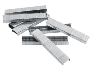 1000 unidades por caja, grapas metálicas galvanizadas plateadas 1010J 1016J 8010, grapas de alambre para muebles con vástago en espiral y base abovedada - Product Image 1