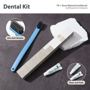 Ensemble d'articles de toilette personnalisés conformes RoHS, kit de <span class=keywords><strong>dentifrice</strong></span> <span class=keywords><strong>Colgate</strong></span>, articles de toilette de luxe, fournitures hôtelières, kit d'accueil pour hôtel - Product Image 4