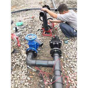 Válvula solenoide de riego Zanchen de 1 pulgada con revestimiento de caucho HDPE, control remoto del flujo de agua para uso agrícola - Product Image 1