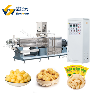 Puff Corn Machinery <b>Maker</b> Manufacturer Corn Chips Making Machine Equipment Plant Puffed Snacks Production Line - Product Image 3