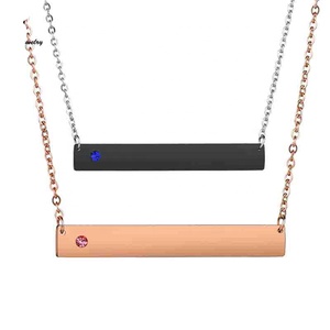 All'ingrosso personalizzato <span class=keywords><strong>925</strong></span> <span class=keywords><strong>in</strong></span> <span class=keywords><strong>argento</strong></span> Sterling gioielli personalizzati rodiato placcato <span class=keywords><strong>con</strong></span> zircone qualsiasi <span class=keywords><strong>nome</strong></span> o Logo Tag <span class=keywords><strong>collana</strong></span> per il partito - Product Image 3