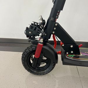 Scooter Plegable para Exteriores con Doble Amortiguación, Velocidad de 60 km/h para Adultos, Diseño Plegable Fácil de Guardar y Transportar - Product Image 1