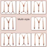 Jarrbikini coloré pour hommes, boîte haut de gamme, 6 clips, épaissi, porte-jarretelles, mode, DIY