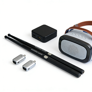 <span class=keywords><strong>Baquetas</strong></span> Electrónicas, <span class=keywords><strong>Baquetas</strong></span> de Aire Electrónicas, Juguetes de Inducción, Set de Batería de Práctica, Batería de Bolsillo para Principiantes - Product Image 1