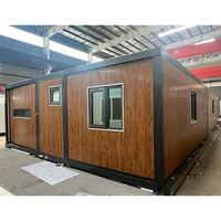 Casa Prefabricada Portátil de Lujo de 40 Pies, Casa Contenedor Preconstruida de China