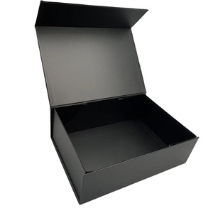 Custom Magnetic Suction Shipping <b>Box</b> for Fur <b>Socks</b> Garments-Rigid Cardboard Recycled Materials Customizable Size & Design - Product Image 2