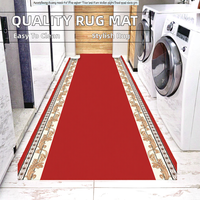 Modern Abstract Pattern Polyester Front Entrance Rug Mat Runner Carpet High Quality Home Machine Made Carpet Factory Cheap Price