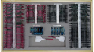 고품질 안과 장비 시험 렌즈 케이스 메탈 링 266개 시험 렌즈 세트 - Product Image 4