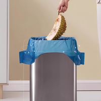 Vente en gros Sacs plats en plastique HDPE LDPE Emballage de supermarché Poly sac alimentaire pour produits ménagers