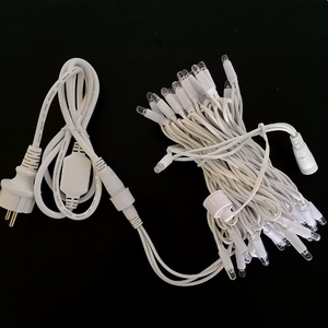 <span class=keywords><strong>Guirlande</strong></span> <span class=keywords><strong>lumineuse</strong></span> LED scintillante blanc chaud, étanche, à économie d'énergie, pour une ambiance romantique de mariage, idéale pour la décoration de véranda - Product Image 5