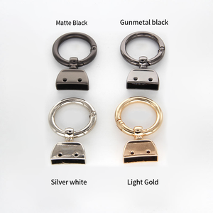 Usine Bon <span class=keywords><strong>Prix</strong></span> Porte-clés Porte-clés <span class=keywords><strong>De</strong></span> <span class=keywords><strong>Voiture</strong></span> En Métal Avec Porte À Ressort O Anneau Porte-clés - Product Image 2