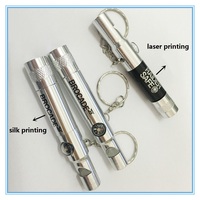 Sifflet de survie en milieu sauvage, porte-clés extérieur, sifflet aigu, boussole, mini lampe torche, sifflet 3 en 1