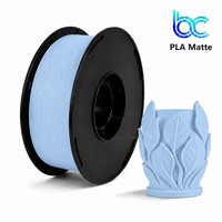 Filament d'imprimante 3D PLA Mat 1,75 mm 1 kg Faible Retrait Sans Filamentage Impression à Haut Débit Enroulement Soigné Moulage FDM Haute Performance
