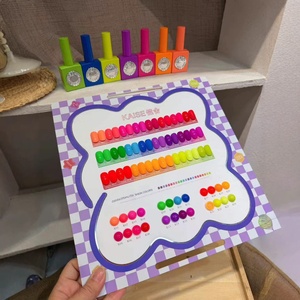 Kaishe – Kit de vernis à ongles gel 24 couleurs Fun Planet, imperméable, durcissement UV/LED, qualité salon, application facile – Collection Été 2026 – Offre Spéciale - Product Image 1