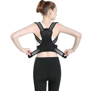 De Postura Schlüsselbein Wirbelsäulen stütze Rückens tütz gürtel Schulter Lendenwirbel säule Verstellbarer Rücken Haltungs korrektor für Männer Frauen
