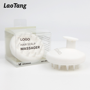 Promotion Massage 100% Silicone cheveux cuir chevelu brosse masseur shampooing cuir chevelu brosse pellicules et cuir chevelu Massage pour favoriser la croissance des cheveux
