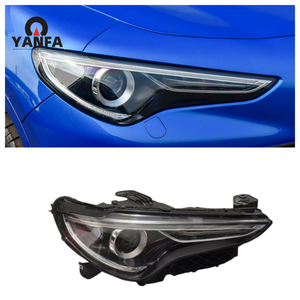 Fari Anteriori per <span class=keywords><strong>Alfa</strong></span> <span class=keywords><strong>Romeo</strong></span> Stelvio 2017-2022, Fari Bi-Xeno Sinistro e Destro - Product Image 6