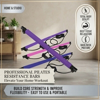 Bâton de massage Pilates Choyu en Foram/Métal/Latex 92cm – Rouleau de yoga multifonctionnel pour le corps, massage des tissus profonds, fascia, dos, nuque, usage domestique