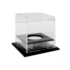 Nhà máy tùy chỉnh vuông Acrylic hiển thị trường hợp cho bóng chày bóng tennis bền vuông <span class=keywords><strong>Cube</strong></span> Hình dạng bán lẻ lưu trữ hiển thị bán buôn - Product Image 4
