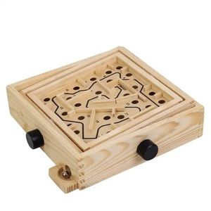 Perline di legno labirinto giocattolo <span class=keywords><strong>Montessori</strong></span> gioco da tavolo educativo in legno <span class=keywords><strong>giochi</strong></span> da tavolo per ragazzi e ragazze - Product Image 2