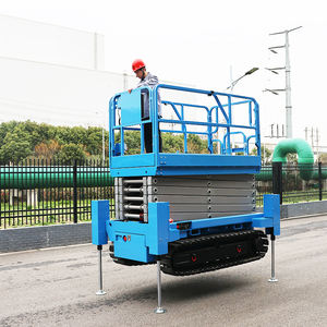 6M 8m 10m 12m 14m Mesa elevadora de tijera hidráulica eléctrica Plataforma DE TRABAJO aérea 100kg 300kg - Product Image 6