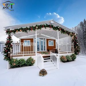 Rumah Kontainer Lipat Modular Prefabrikasi Siap Huni 2 3 4 5 Kamar Tidur, Ukuran 20ft 40ft, Rumah Tinggal Mobile, Rumah Mungil - Product Image 4