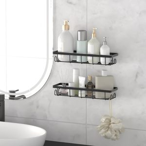 <b>Wall</b> Mounted Bathroom Shelf Free-floating Shelf Bathtub <b>Hanging</b> Basket Shampoo <b>Storage</b> Rack Bathroom <b>Storage</b> Rack - Product Image 3
