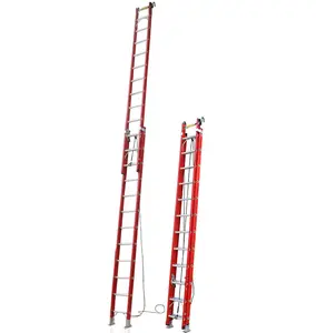 EN131玻璃纤维延伸平板D-梯级多用途梯子绝缘玻璃纤维梯子台阶