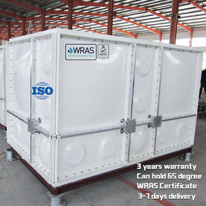 Tanque de Agua de Fibra de Vidrio Directo de Fábrica para Almacenamiento de Agua Agrícola y Potable, Tanque de Gran Capacidad - Product Image 3