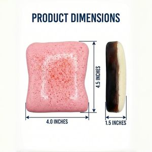 Jouets anti-stress Squishy Taba en forme de pain grillé collant, à remontée lente, à presser, mignons, en gros pour enfants, pour le jeu sensoriel et la relaxation - Product Image 3