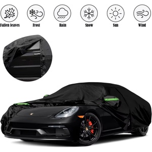 Telo Copriauto Impermeabile per <span class=keywords><strong>Porsche</strong></span> <span class=keywords><strong>718</strong></span> Boxster 1997-2024 con Cerniera e Fasce Antivento per Protezione da Neve, Pioggia, Polvere e Grandine - Product Image 5