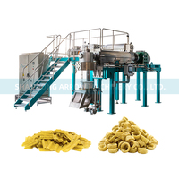 Nouvelle machine extrudeuse de chips de blé 2D ARROW pour snacks, ligne de production de gaufrettes de pommes de terre avec friteuse et sécheuse continues