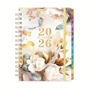 Agenda Diaria sin Fecha A5 de Prolead Stationery, Cuaderno de Lista de Tareas, Horarios, Citas, Útiles Escolares y de Oficina, Papel Ecológico - Product Image 1