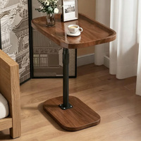 Table d'appoint mobile à hauteur réglable, table de chevet moderne et simple, petite table basse pour salon, chambre à coucher, canapé