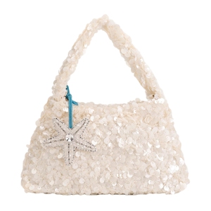 Bolso de mano bohemio con lentejuelas para mujer, estilo oceánico, brillante, ligero, para la playa, fogatas o uso diario - Product Image 5