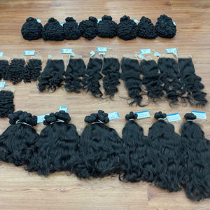 Prêt à Expédier Cheveux Humains Non Traités de Haute Qualité, Fournisseurs de Paquets de Cheveux Bruts Ondulés Noirs Profondes - Product Image 6