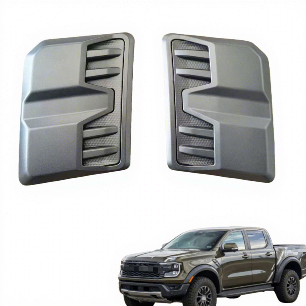 Cubierta De Ventilación Para Capó Ford Ranger T6 2012-2015 – Estilo Raptor, Con Orificios Para Lavadora