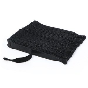 12x125mm thân thiện với môi trường tự dính Nylon quan hệ cáp chống cháy Back-to-Back móc vòng lưu trữ dây đai cho nhà văn phòng lớp học - Product Image 4