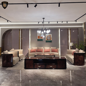 <strong>Italy</strong> Style Modern Three-Seater TV Sectional Sofa Set Latest Minimalist Design Genuine <strong>Leather</strong> for Home Hotel Living Room - Product Image 2