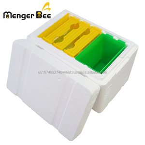 Easy Clean Cardboard Nucs Polystyrene Foam and ABS <b>Plastic</b> Bee Mating Nucs Boxes Hive - Product Image 6